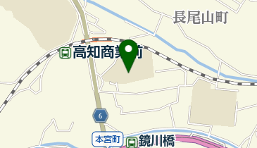 高知市立高知特別支援学校の地図画像