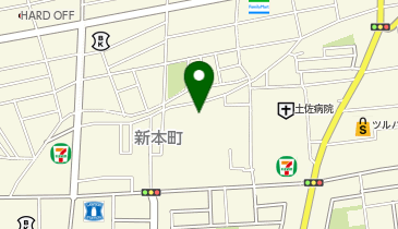 高知県立日高特別支援学校高知しんほんまち分校の地図画像