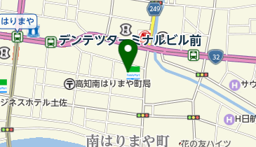 高知福祉専門学校の地図画像