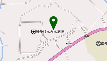 幡多看護専門学校の地図画像