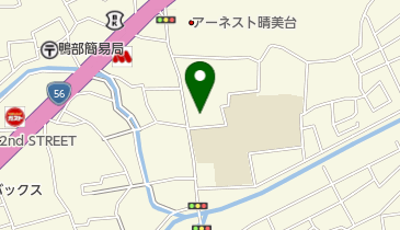 鴨田保育園の地図画像