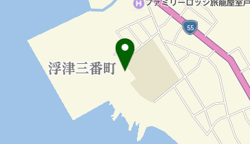 浮津保育園の地図画像