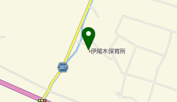 伊尾木保育所の地図画像