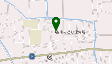 香南市立吉川みどり保育所の地図画像