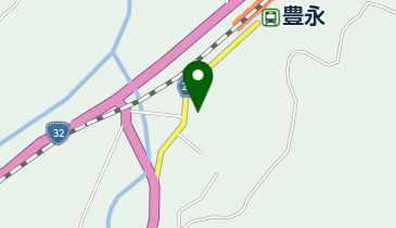 豊永保育所の地図画像