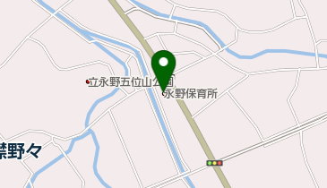 佐川町立永野保育所の地図画像