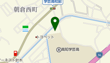 高知学芸進学アカデミーの地図画像