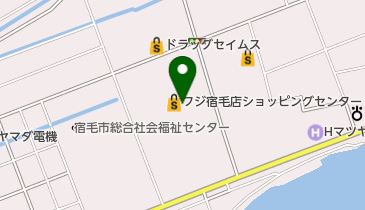 フジ宿毛店の地図画像