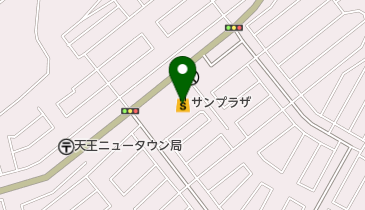 サンプラザ新鮮館天王の地図画像