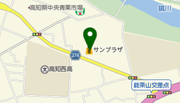 サンプラザ新鮮館鴨部の地図画像