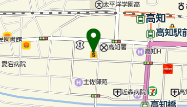 エースワン高知駅前店の地図画像