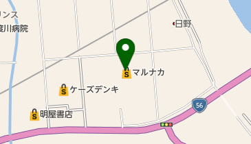 マルナカ四万十店の地図画像