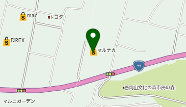 マルナカ南国店の地図画像