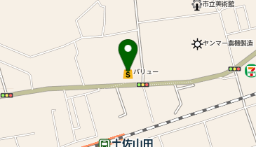 プロマート土佐山田店の地図画像