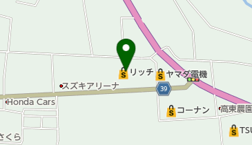 ホームセンターリッチ土佐店の地図画像
