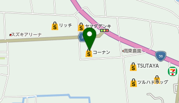 コーナンホームストック土佐店の地図画像