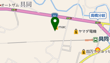 ホームセンターコーナン四万十店の地図画像