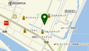 コーナンPRO高知青柳店の地図画像