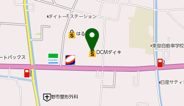 DCMのいち店の地図画像