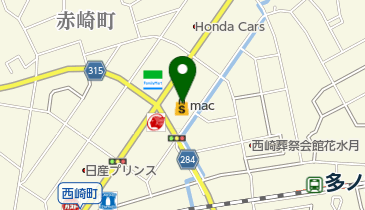 mac須崎店の地図画像