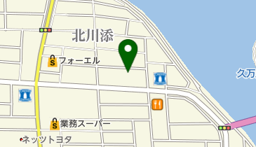 ディスカウントドラッグコスモス北川添店の地図画像