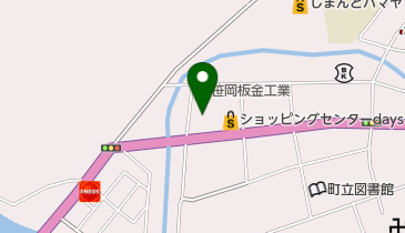 mac窪川店の地図画像
