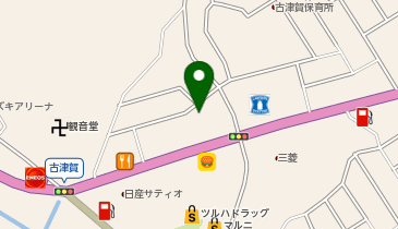 ツルハドラッグ四万十店の地図画像