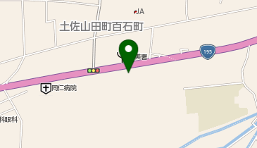 ドラッグセイムス土佐山田百石店の地図画像