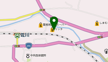 mac佐川店の地図画像