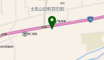 ファッションセンターしまむら土佐山田店の地図画像