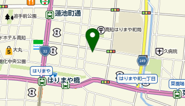 BEAMS高知の地図画像