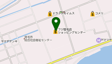 ハニーズ宿毛店の地図画像