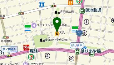 ミキハウス高知大丸店の地図画像