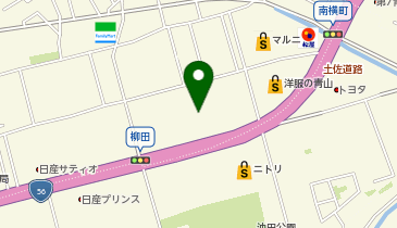 マックハウスフジグラン高知店の地図画像