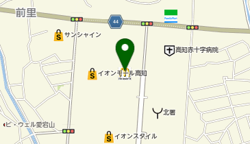 ジーユーイオンモール高知店の地図画像