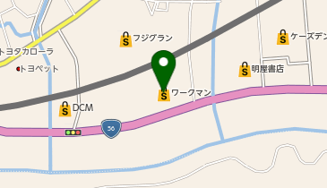 ワークマンプラス2四万十店の地図画像