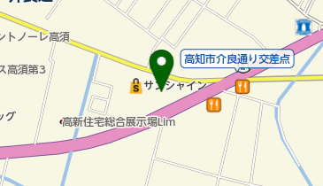 ヴィレッジヴァンガード高知店の地図画像