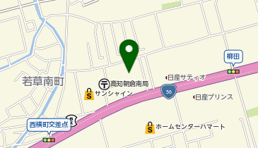 ブックオフPLUS高知土佐道路店の地図画像