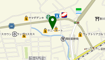 ブックオフ高知インター店の地図画像