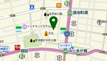 Luck Rack高知大丸店の地図画像