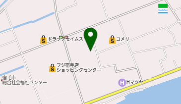 ダイソーフジ宿毛店の地図画像