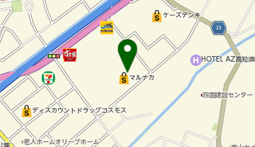 ダイソーマルナカ須崎店の地図画像