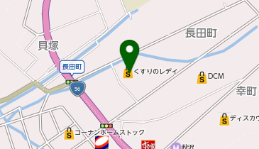 ダイソーエヴィ宿毛店の地図画像