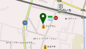 ダイソーフジグラン野市店の地図画像