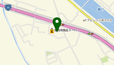ダイソーサンプラザ朝倉店の地図画像