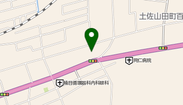 ダイソー土佐山田店の地図画像
