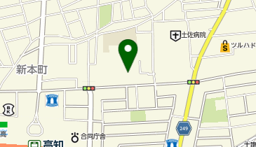 ワッツウィズ新本町エースワン店の地図画像