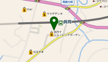 Seria四万十ショッピングガーデン店の地図画像