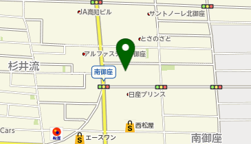 ABC MART GRAND STAGE高知南御座店の地図画像