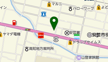 ネッツトヨタ高知安芸店の地図画像